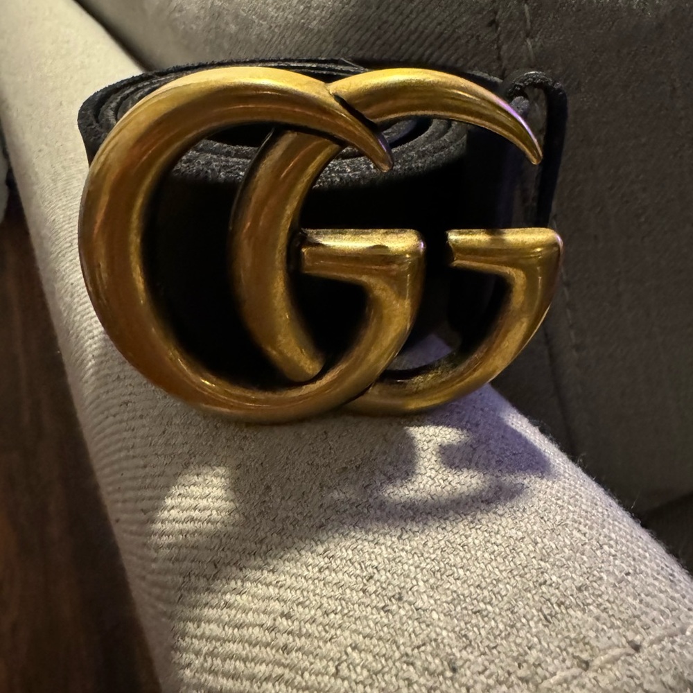 Authentic - Gucci (Large GG) Belt